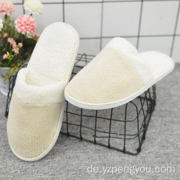 Personalisierter Winter Slipper Mann Frau Gast rutschern